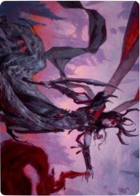 Drana, the Last Bloodchief Art Card [Zendikar Rising Art Series] | Total Play