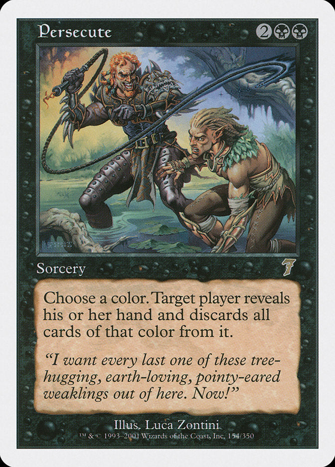 Persecute [Seventh Edition] | Total Play
