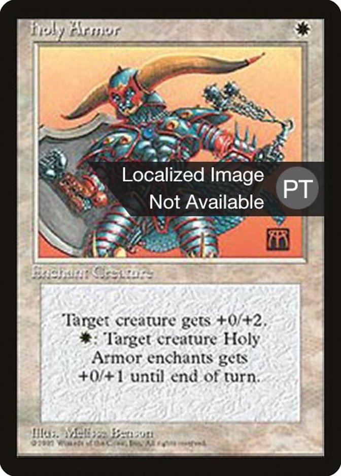Holy Armor [Fourth Edition (Foreign Black Border)] | Total Play