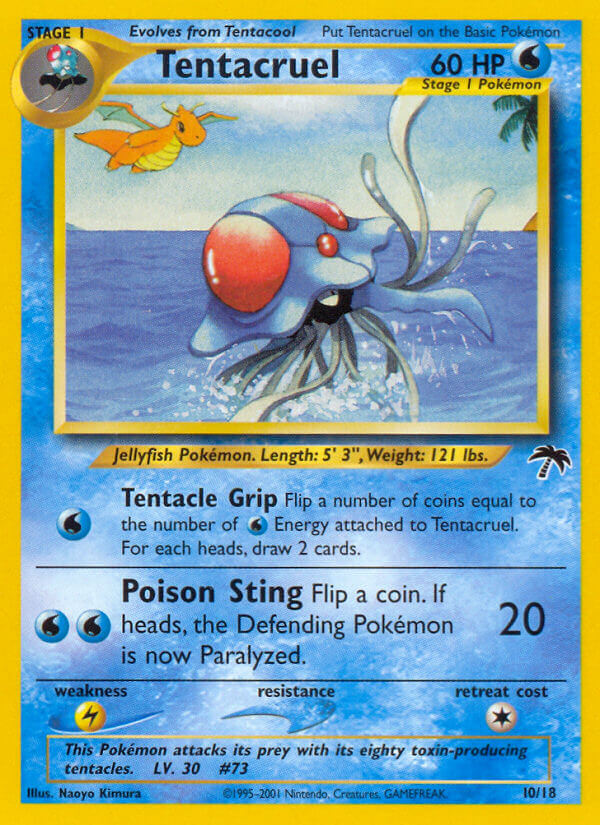 Tentacruel (10/18) [Southern Islands] | Total Play