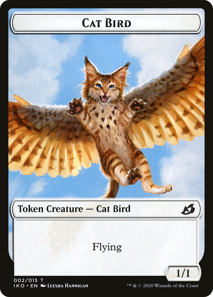 Cat Bird // Faerie Double-Sided Token [Starter Commander Decks] | Total Play