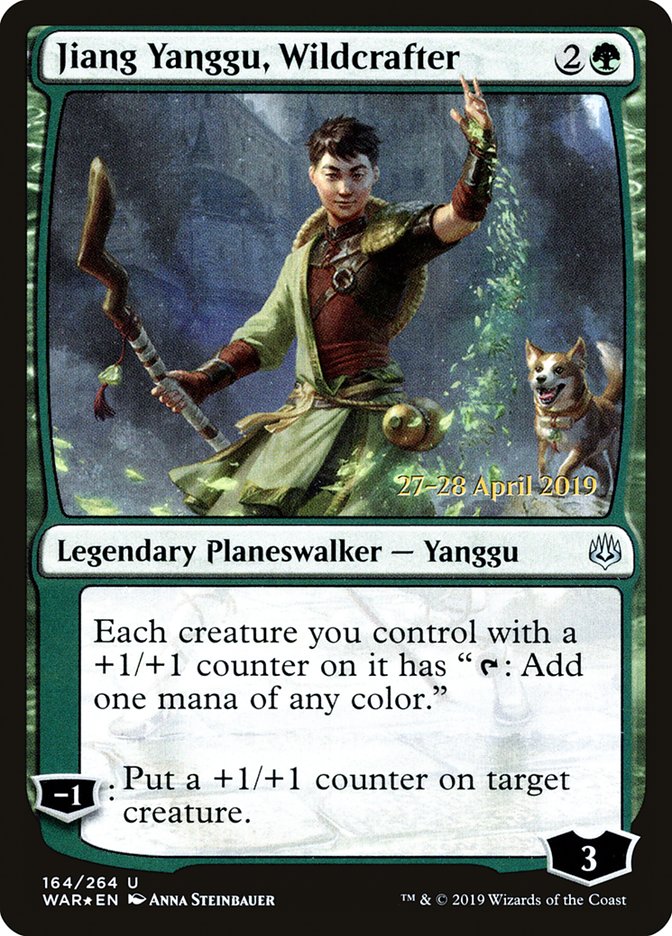 Jiang Yanggu, Wildcrafter [War of the Spark Prerelease Promos] | Total Play
