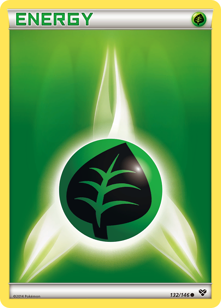 Grass Energy (132/146) [XY: Base Set] | Total Play