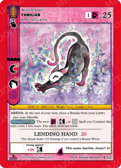 Familiar [Cryptid Nation: Wilderness First Edition Release Event Deck] | Total Play