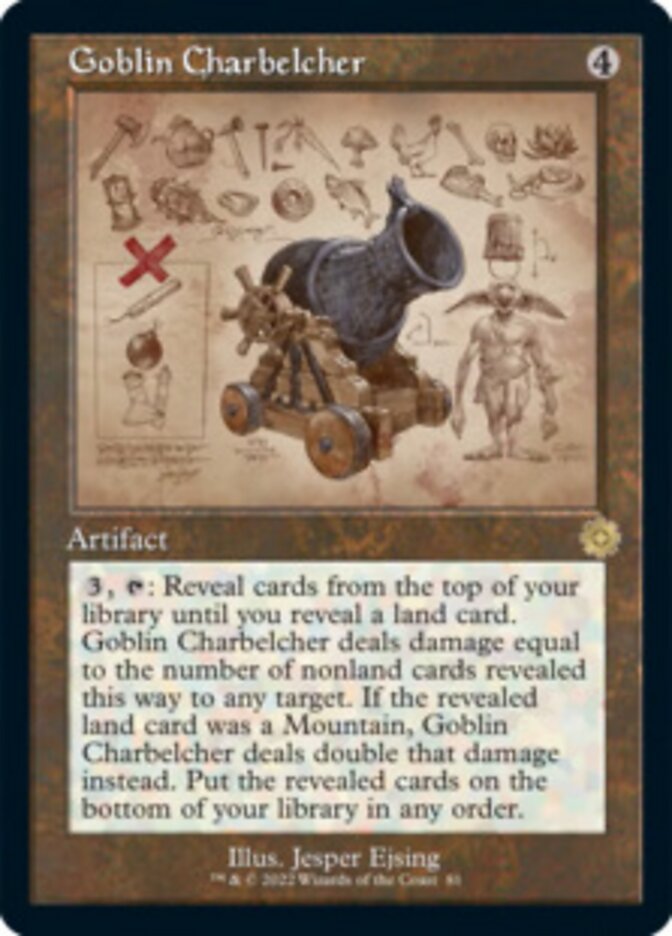 Goblin Charbelcher (Retro Schematic) [The Brothers' War Retro Artifacts] | Total Play