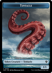 Tentacle // Koma's Coil Double-Sided Token [Murders at Karlov Manor Commander Tokens] | Total Play