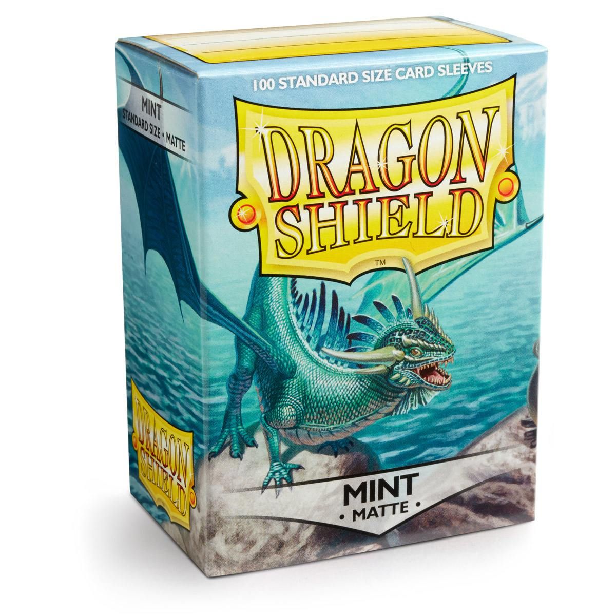 Dragon Shield: Standard 100ct Sleeves - Mint (Matte) | Total Play