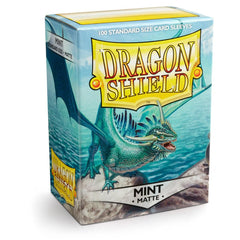 Dragon Shield: Standard 100ct Sleeves - Mint (Matte) | Total Play