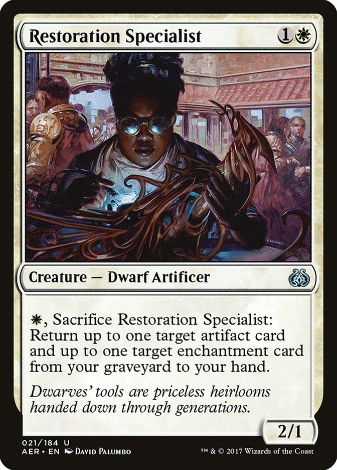 Restoration Specialist [Aether Revolt] | Total Play