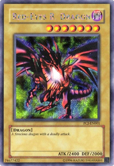 Red-Eyes B. Dragon [PCJ-EN001] Prismatic Secret Rare | Total Play