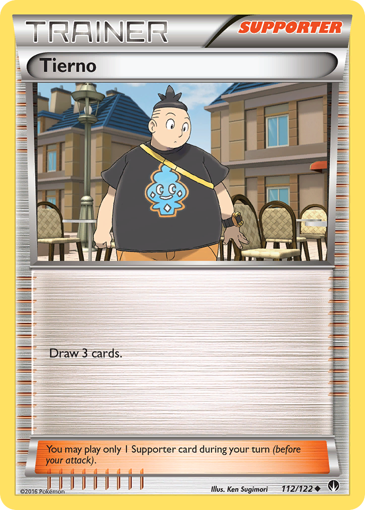 Tierno (112/122) [XY: BREAKpoint] | Total Play