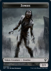 Zombie // Spirit Double-Sided Token [Commander 2021 Tokens] | Total Play