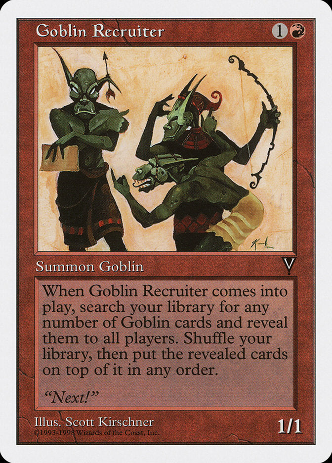 Goblin Recruiter [Anthologies] | Total Play