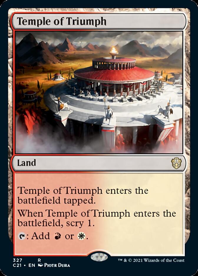 Temple of Triumph [Commander 2021] | Total Play