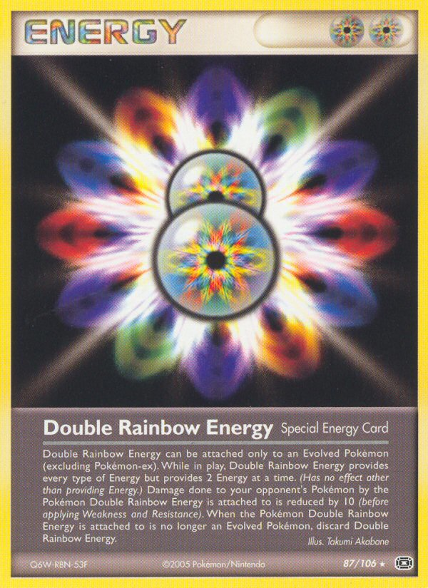 Double Rainbow Energy (87/106) [EX: Emerald] | Total Play