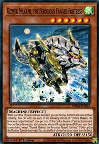 Gizmek Makami, the Ferocious Fanged Fortress [PHRA-EN022] Super Rare | Total Play