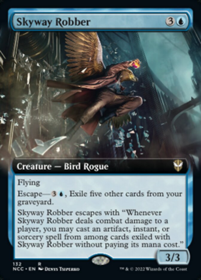 Skyway Robber (Extended Art) [Streets of New Capenna Commander] | Total Play