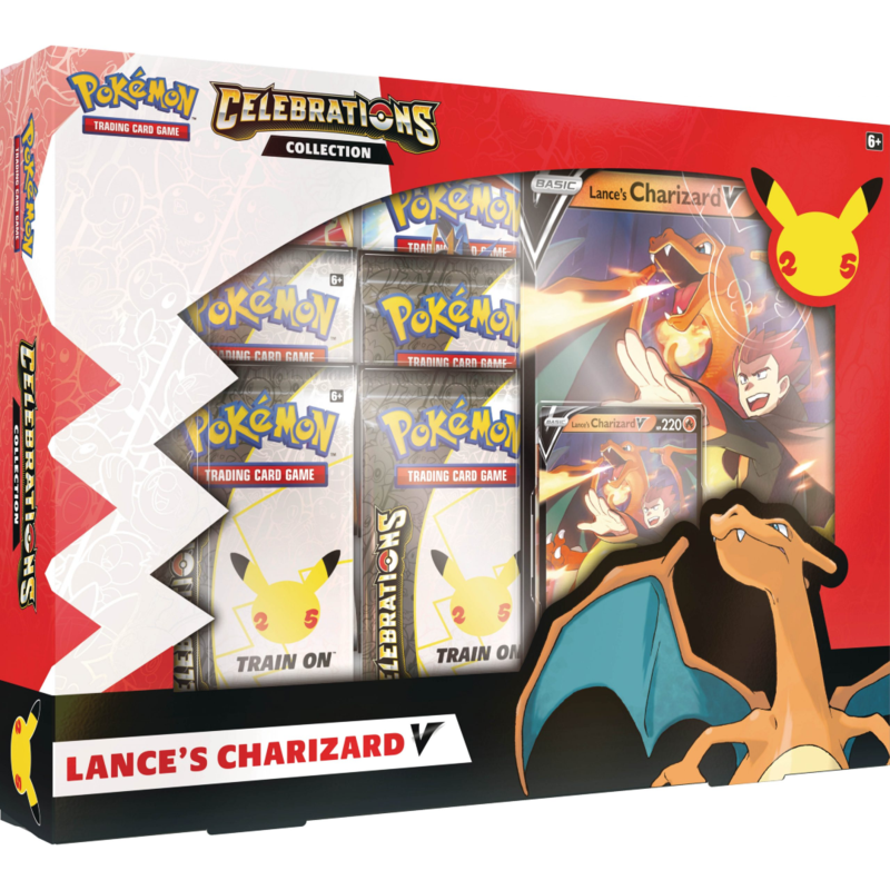 Celebrations: 25th Anniversary - Collection (Lance's Charizard V) | Total Play