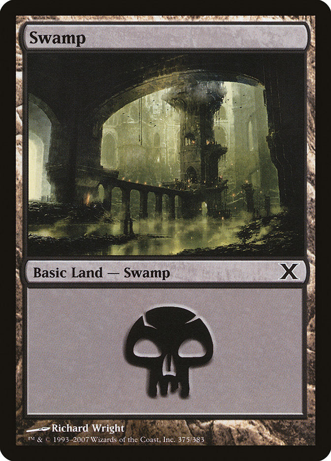 Swamp (375) [Tenth Edition] | Total Play