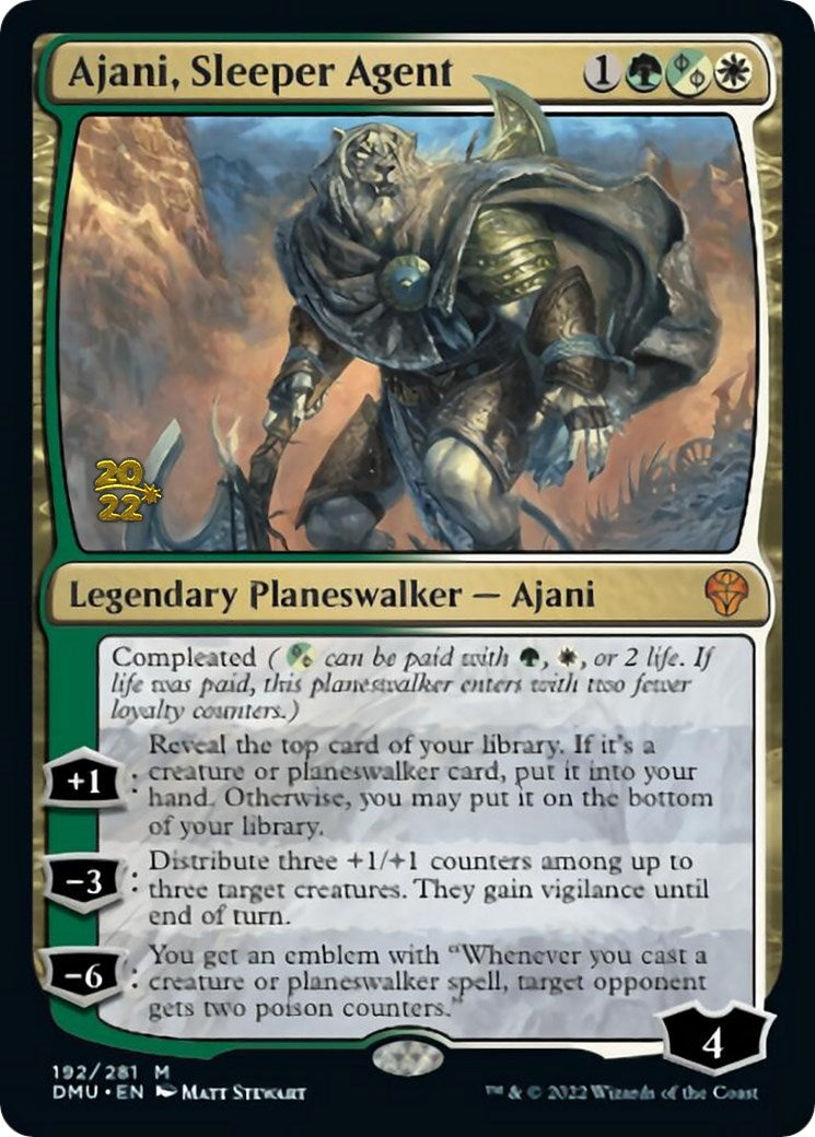 Ajani, Sleeper Agent [Dominaria United Prerelease Promos] | Total Play