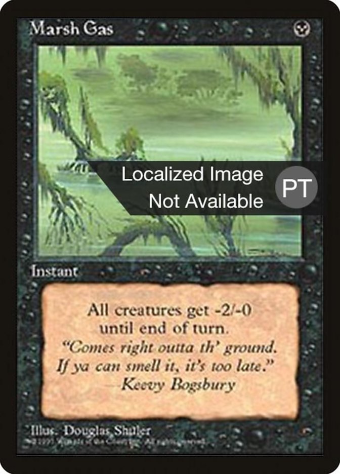 Marsh Gas [Fourth Edition (Foreign Black Border)] | Total Play