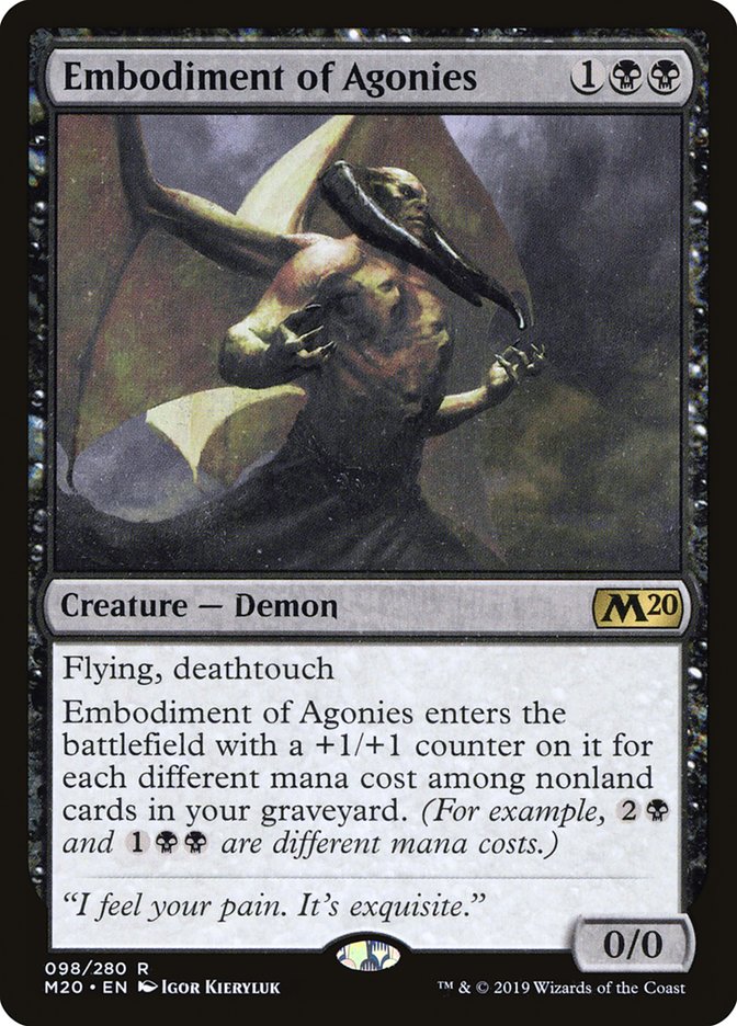 Embodiment of Agonies [Core Set 2020] | Total Play