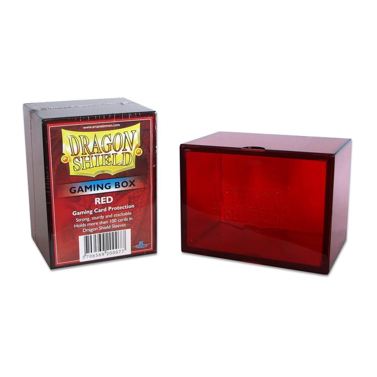 Dragon Shield: Strongbox - Red (Gaming Box) | Total Play