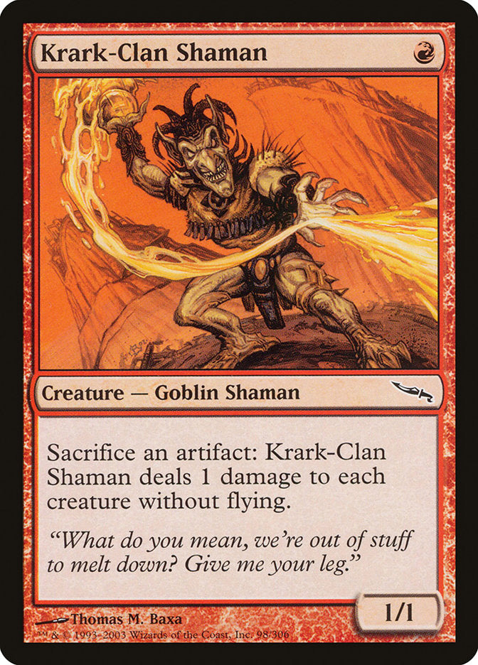 Krark-Clan Shaman [Mirrodin] | Total Play