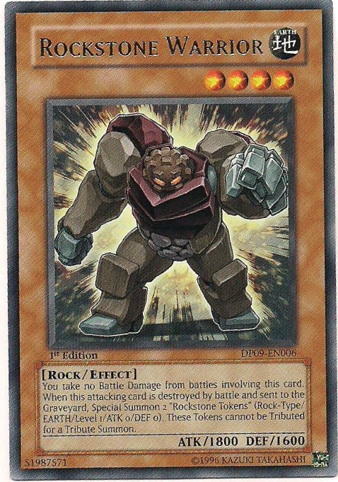 Rockstone Warrior [DP09-EN006] Rare | Total Play