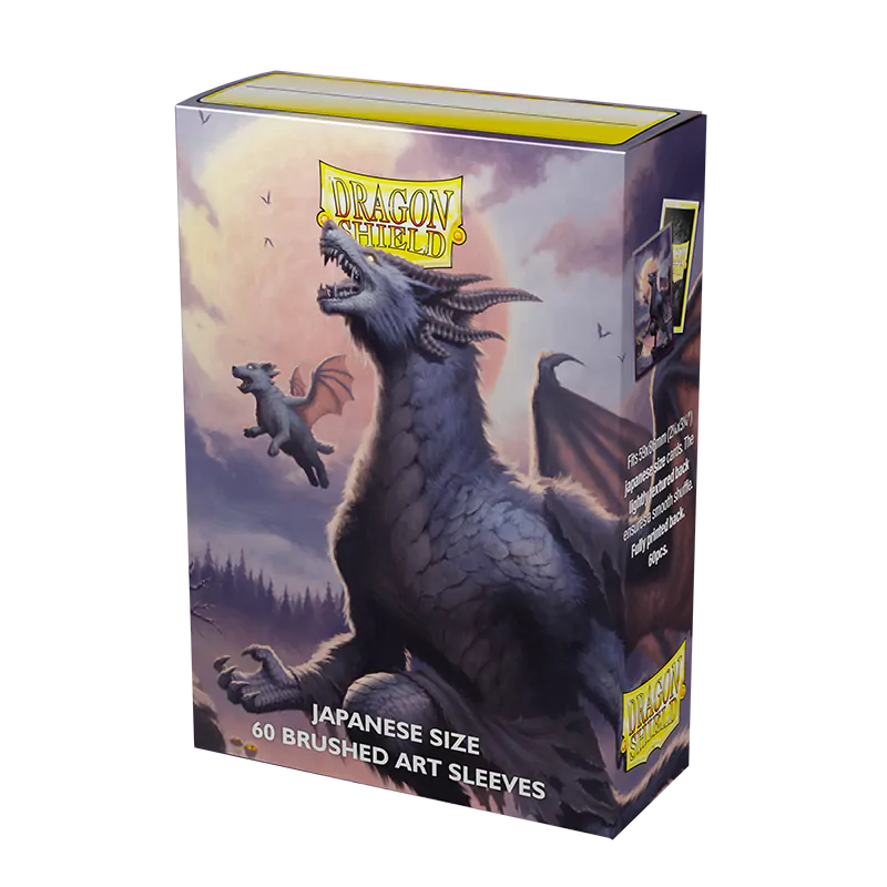 Dragon Shield: Japanese Size 60ct Brushed Art Sleeves - Halloween (2023) | Total Play