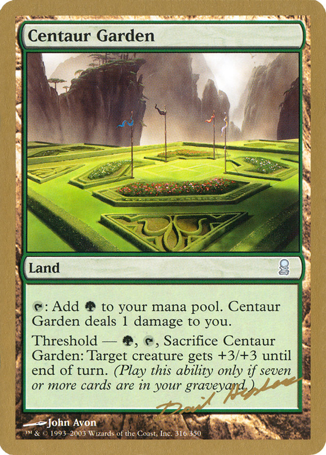 Centaur Garden (Dave Humpherys) [World Championship Decks 2003] | Total Play