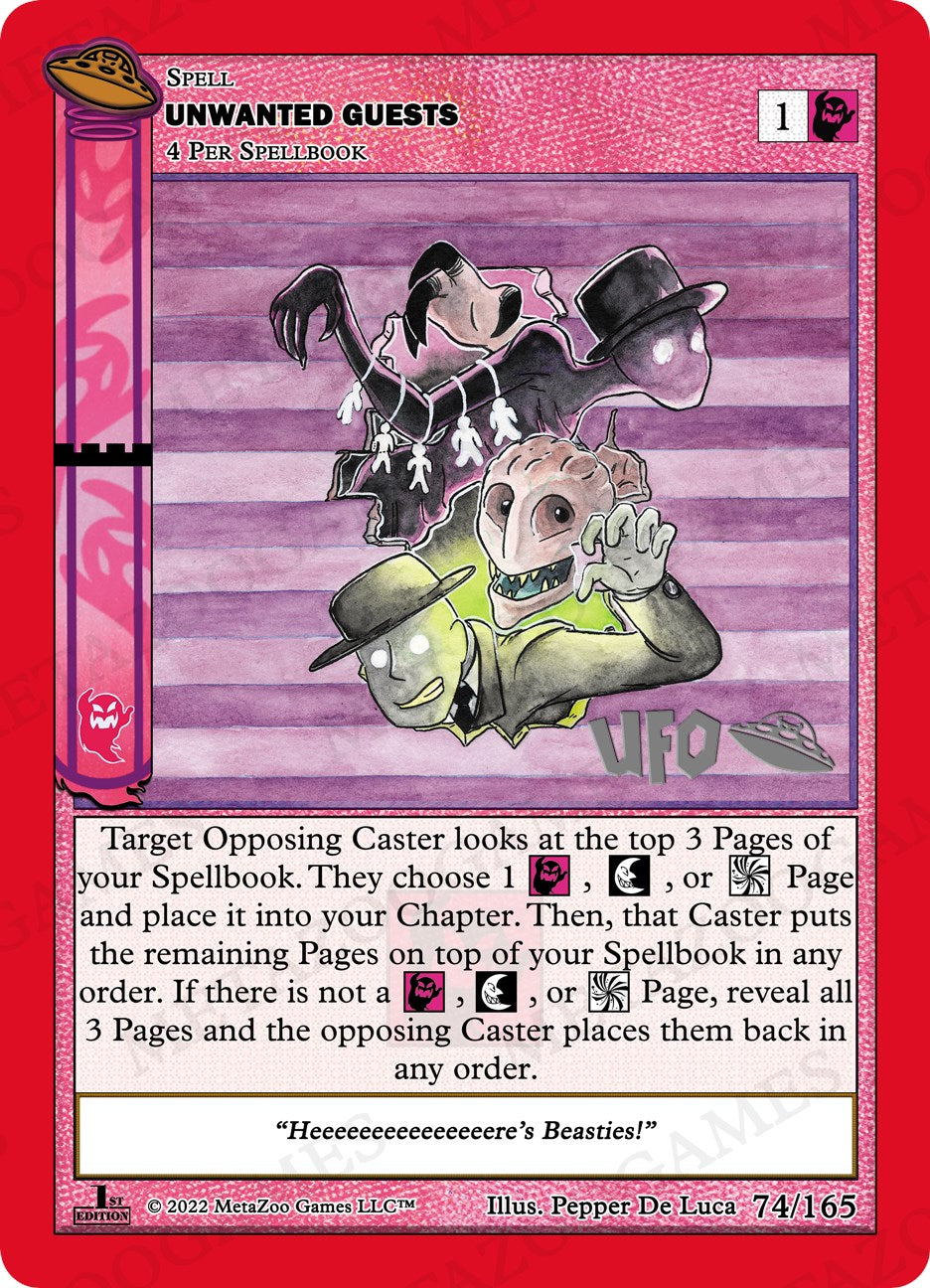 Unwanted Guests [Cryptid Nation: UFO First Edition Spoiler Pack] | Total Play