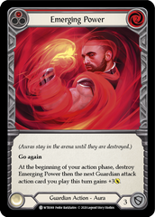 Emerging Power (Red) [U-WTR069] (Welcome to Rathe Unlimited)  Unlimited Rainbow Foil | Total Play