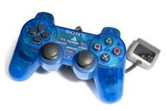 Clear Blue Dual Shock Controller - Playstation | Total Play