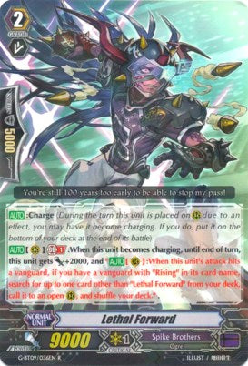 Lethal Forward (G-BT09/036EN) [Divine Dragon Caper] | Total Play
