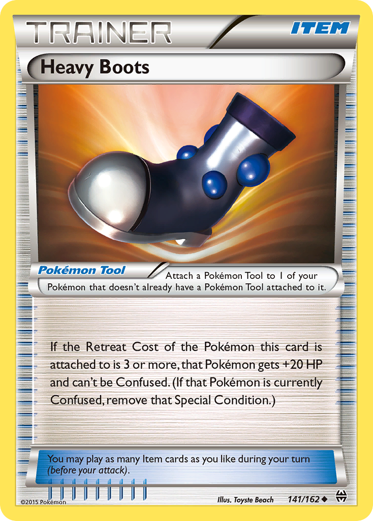 Heavy Boots (141/162) [XY: BREAKthrough] | Total Play