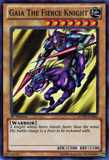 Gaia The Fierce Knight [LCYW-EN002] Super Rare | Total Play