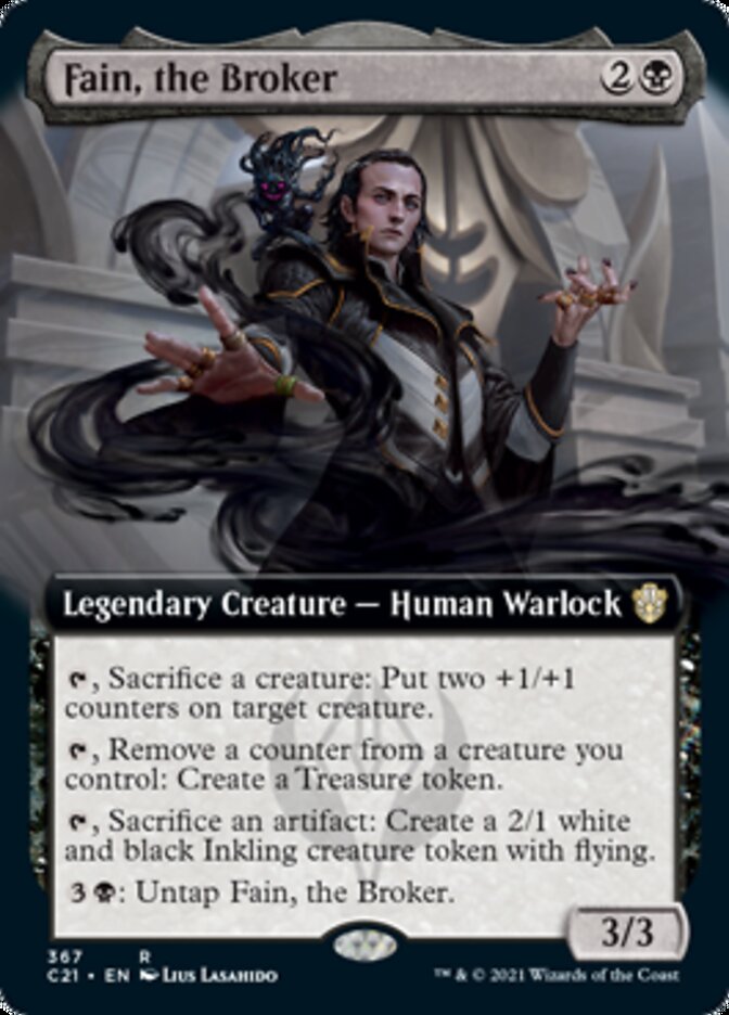 Fain, the Broker (Extended Art) [Commander 2021] | Total Play