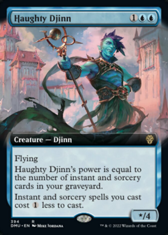 Haughty Djinn (Extended Art) [Dominaria United] | Total Play