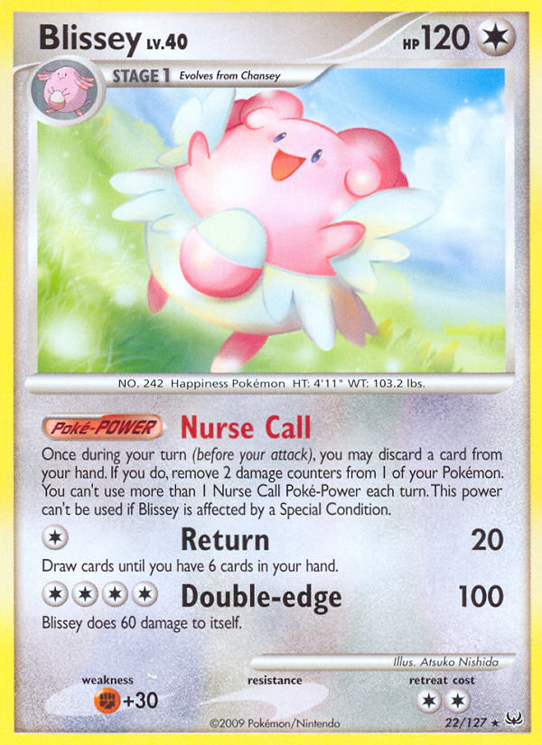 Blissey (22/127) [Platinum: Base Set] | Total Play