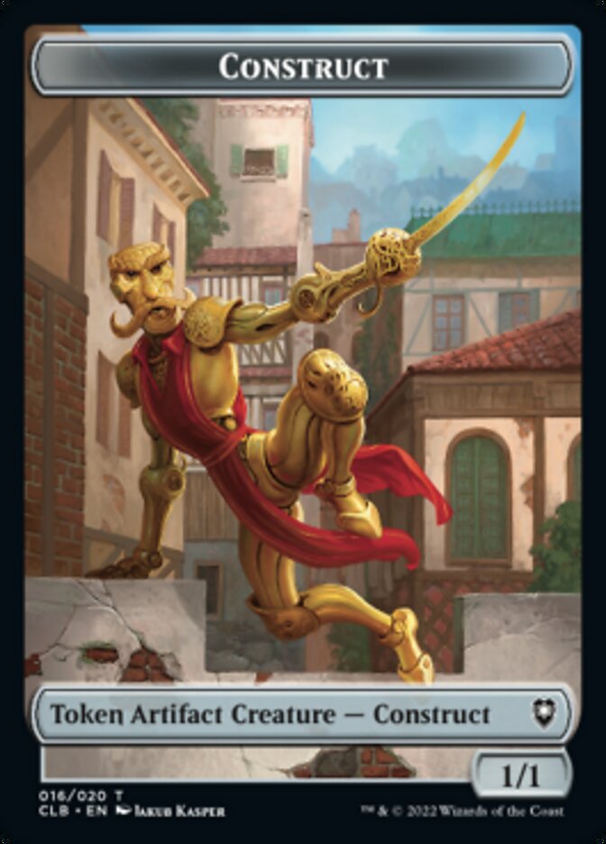 Construct Token [Commander Legends: Battle for Baldur's Gate Tokens] | Total Play