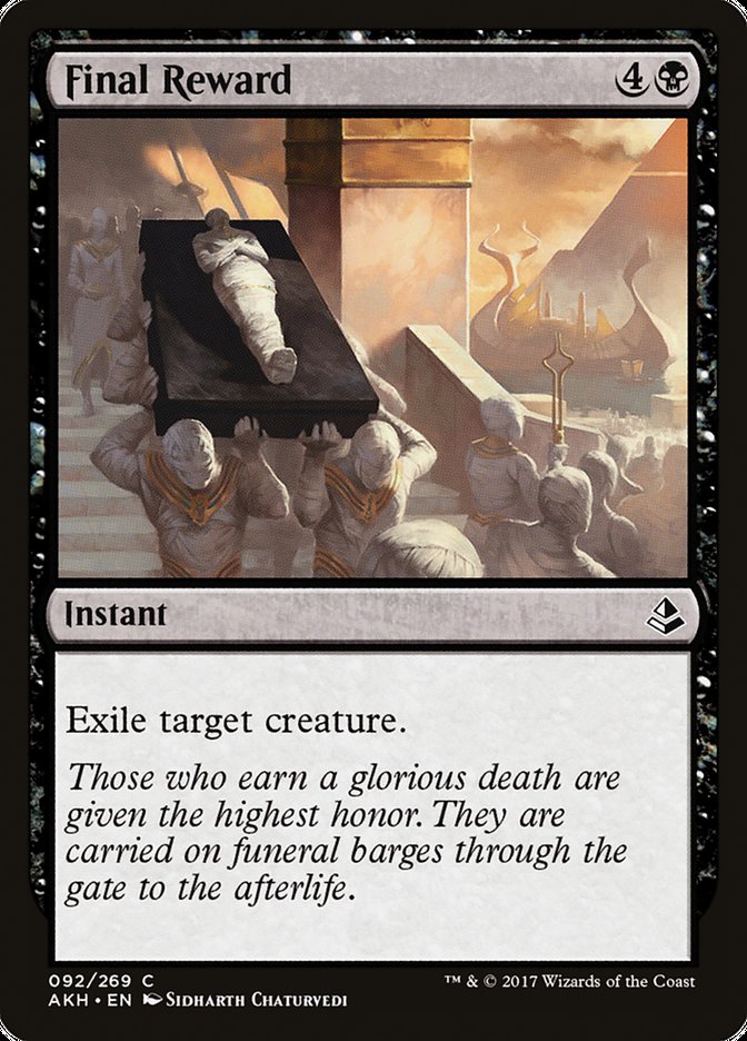 Final Reward [Amonkhet] | Total Play