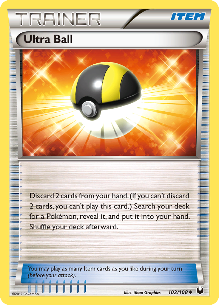 Ultra Ball (102/108) [Black & White: Dark Explorers] | Total Play