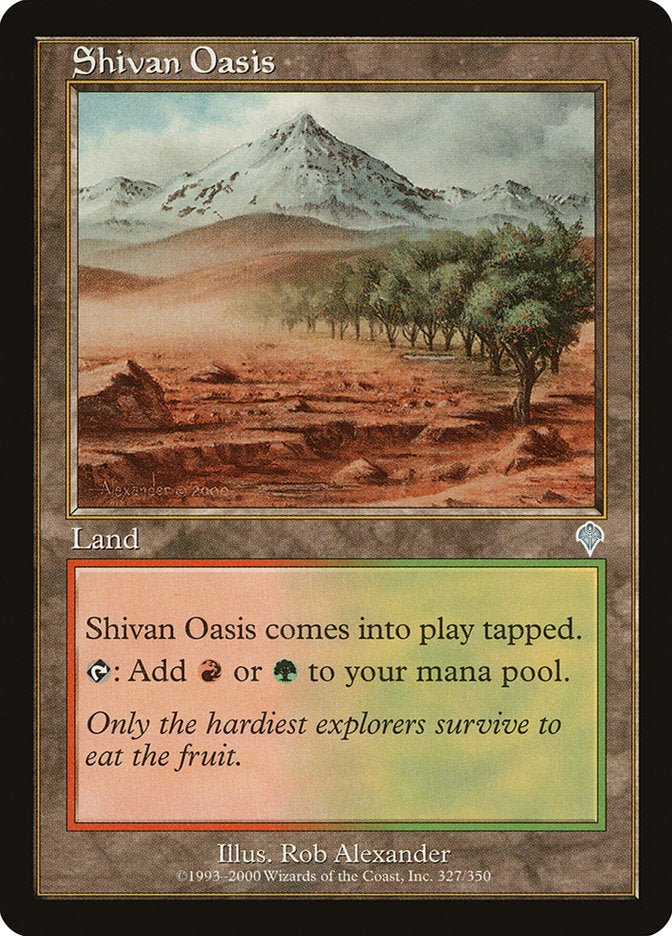 Shivan Oasis [Invasion] | Total Play