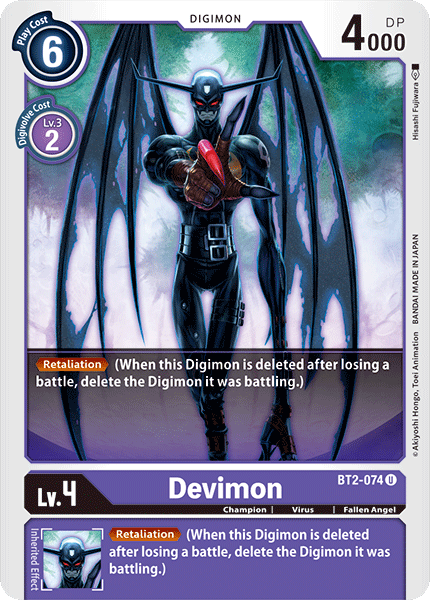 Devimon [BT2-074] [Release Special Booster Ver.1.0] | Total Play