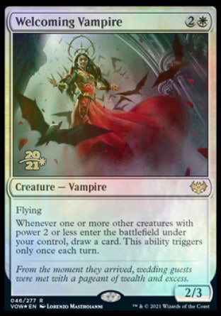 Welcoming Vampire [Innistrad: Crimson Vow Prerelease Promos] | Total Play