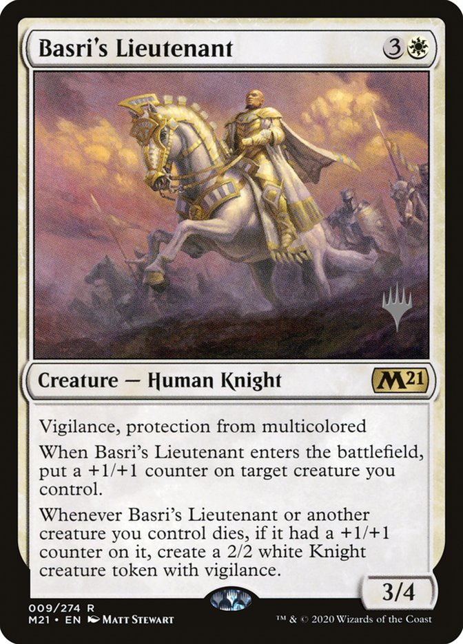 Basri's Lieutenant (Promo Pack) [Core Set 2021 Promos] | Total Play