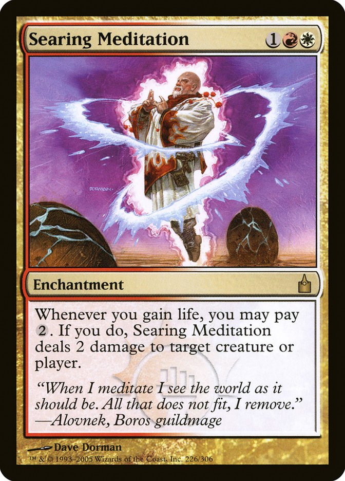 Searing Meditation [Ravnica: City of Guilds] | Total Play