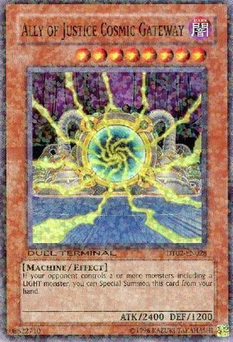 Ally of Justice Cosmic Gateway [DT02-EN028] Super Rare | Total Play