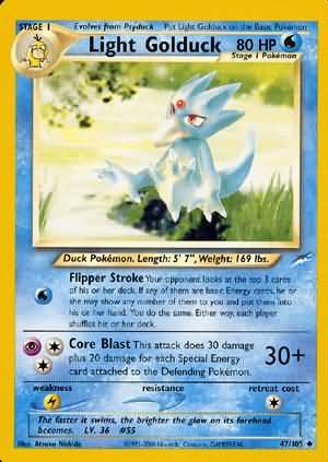 Light Golduck (47/105) [Neo Destiny Unlimited] | Total Play